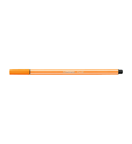 Marcador, Pen 68, Punta 1.0 mm, Naranja, Unidad